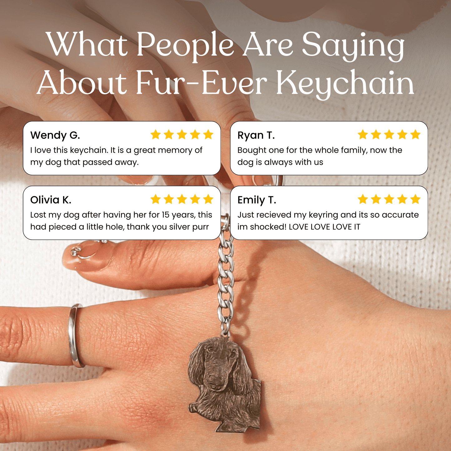 Fur-Ever Keychain